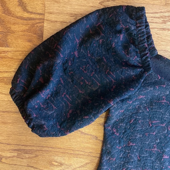 FREE PEOPLE NWT. Sunset Mini Dress in Black Combo. NWT. Size L - Picture 10 of 16